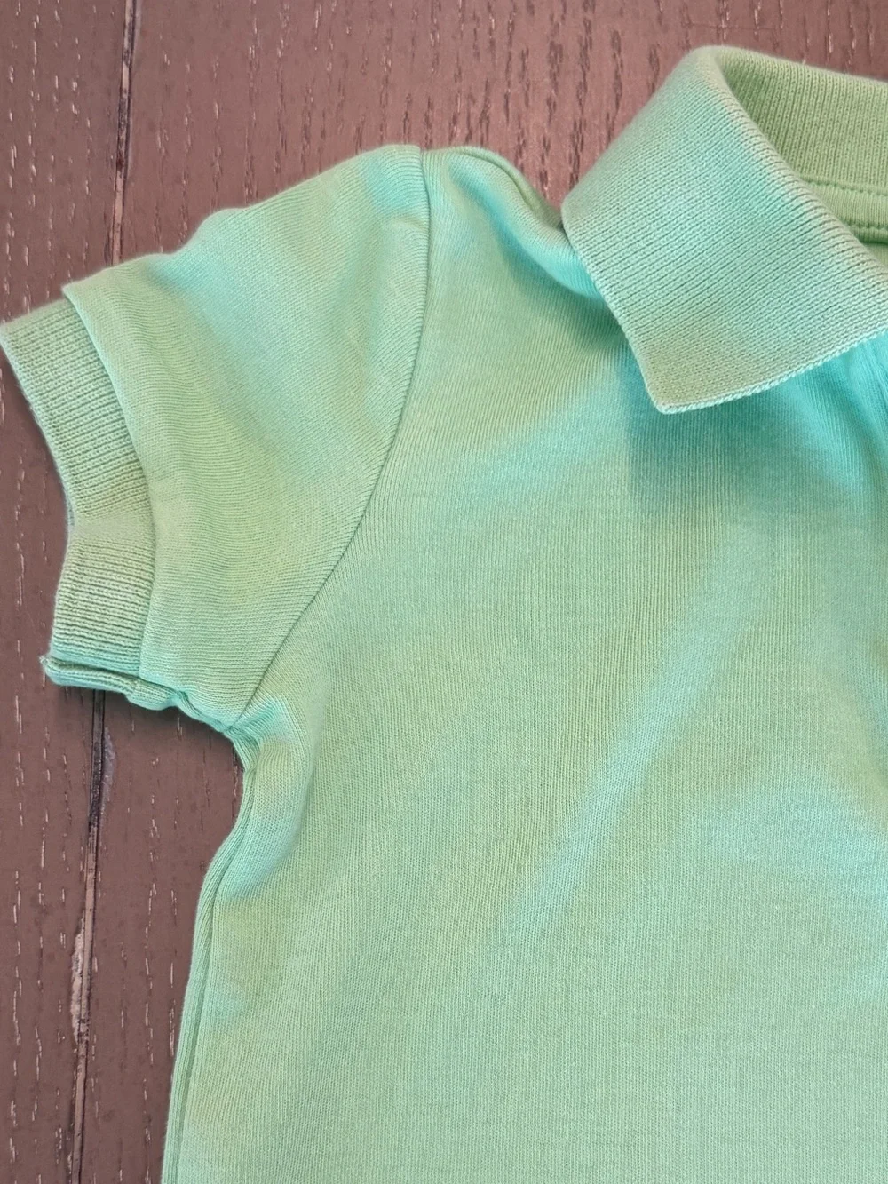 Ralph Lauren Baby Boys Preppy Mint Green Soft Cotton Polo Shirt • Size 12M
